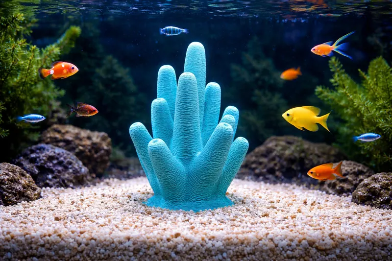 Aquarium Decoration - Custom underwater themed piece